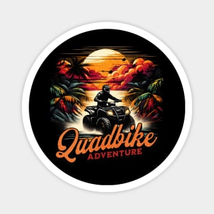 Quadbike Adventure Design Magnet